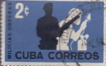 Stamps : America : Cuba :  Milicias Obreras  - Cuba  Correos