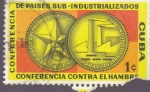 Stamps : America : Cuba :  Conferencia de Paises Sub -Industrializados - Conferencia Contra el hambre