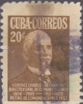 Stamps : America : Cuba :  Cuba Correos - Coronel Charles Hernandez 