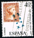 Sellos de Europa - Espa�a -  DIA MUNDIAL DEL SELLO 1967