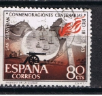 Stamps Spain -  Edifil  1517  Conmemoraciones centenarias de San Sebastián.  