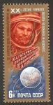 Sellos de Europa - Rusia -  4793 - 20 anivº del primer hombre en el espacio, Gagarine