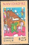 Stamps Chile -  NAVIDAD 82