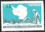 Stamps Chile -  Xº ANIVERSARIO DEL TRATADO ANTARTICO - SOBRECARGA