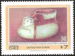 Stamps Chile -  JARRO PATO DIAGUITA - MUSEO ARQUEOLOGICO DE LA SERENA
