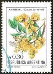 Stamps Argentina -  FLORES - CARNAVAL