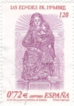 Stamps Spain -  Ntra.Sra.de la Calva, catedral de Zamora   (B