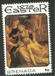Stamps Grenada -  pintura de Correggio