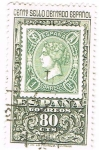 Stamps : Europe : Spain :  CENT.SELLO DENTADO ESPAÑOL