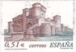Stamps Spain -  castillo de cuellar(Segovia)   (B)