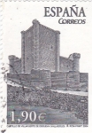 Stamps Spain -  castillo de Villafuerte de Esgueva (Valladolid)   (B)
