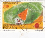 Stamps Spain -  circo   (B)