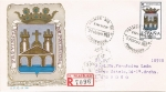 Stamps Spain -  SPD ESCUDO DE PONTEVEDRA CON MATASELLOS DE PONTEVEDRA. ED Nº 1632