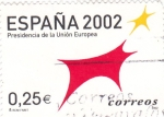 Stamps Spain -  Presidencia de la Unión Europea 2002   (B)