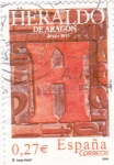 Stamps Spain -  Heraldo de Aragón desde 1895     (B)