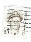 Sellos del Mundo : America : Estados_Unidos : Chester W.Nimitz