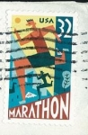 Stamps : America : United_States :  Marathon