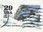 Sellos del Mundo : America : Estados_Unidos : Bastogne and Battle of the Bulge