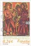Stamps Spain -  Milenario del nacimiento de Santo Domingo de Silos   (B)