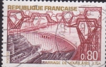 Stamps France -  barrage de vouchan