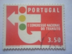 Sellos de Europa - Portugal -  1ER congreso nacional de transito