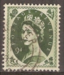 Stamps United Kingdom -  La Reina Isabel II.