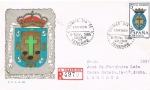 Stamps : Europe : Spain :  SPD ESCUDO DE TENERIFE CON MATASELLOS DE TENERIFE. ED Nº 1641