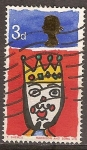 Stamps United Kingdom -  Navidad.Rey de Oriente.