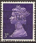Stamps United Kingdom -  La Reina Isabel II.