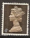 Stamps United Kingdom -  La Reina Isabel II.