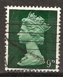 Stamps : Europe : United_Kingdom :  La Reina Isabel II.