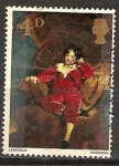 Stamps United Kingdom -  .Master Lambton (Sir Thomas Lawrence).