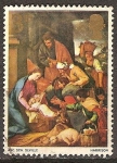 Sellos de Europa - Reino Unido -  Navidad.La Adoración de los Pastores (Escuela de Sevilla).