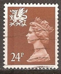 Stamps United Kingdom -  La Reina Isabel II.