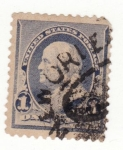 Stamps America - United States -  Franklin Ed 1890