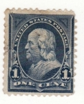 Stamps : America : United_States :  Franklin Ed 1890