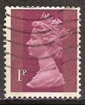 Stamps United Kingdom -  La Reina Isabel II.