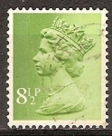 Stamps United Kingdom -  La Reina Isabel II.