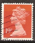 Stamps United Kingdom -  La Reina Isabel II.