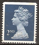 Stamps United Kingdom -  La Reina Isabel II.