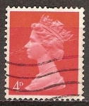 Stamps United Kingdom -  La Reina Isabel II.