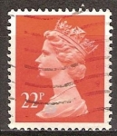 Stamps United Kingdom -  La Reina Isabel II.