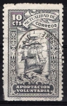 Stamps : Europe : Spain :  Mutualidad. Barco velero.