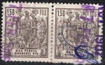 Stamps : Europe : Spain :  Timbre móvil. Pareja. 