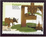 Stamps Portugal -  Madeira- Caña de azucar