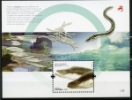 Stamps : Europe : Portugal :  Peces Migratorios HB