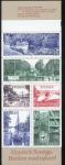 Stamps Sweden -  Gota Canal 6 v in Booket.