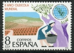 Stamps Spain -  Plato tipico