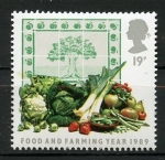 Stamps United Kingdom -  La cocina y sus productos