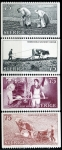 Stamps Sweden -  La agricultura 